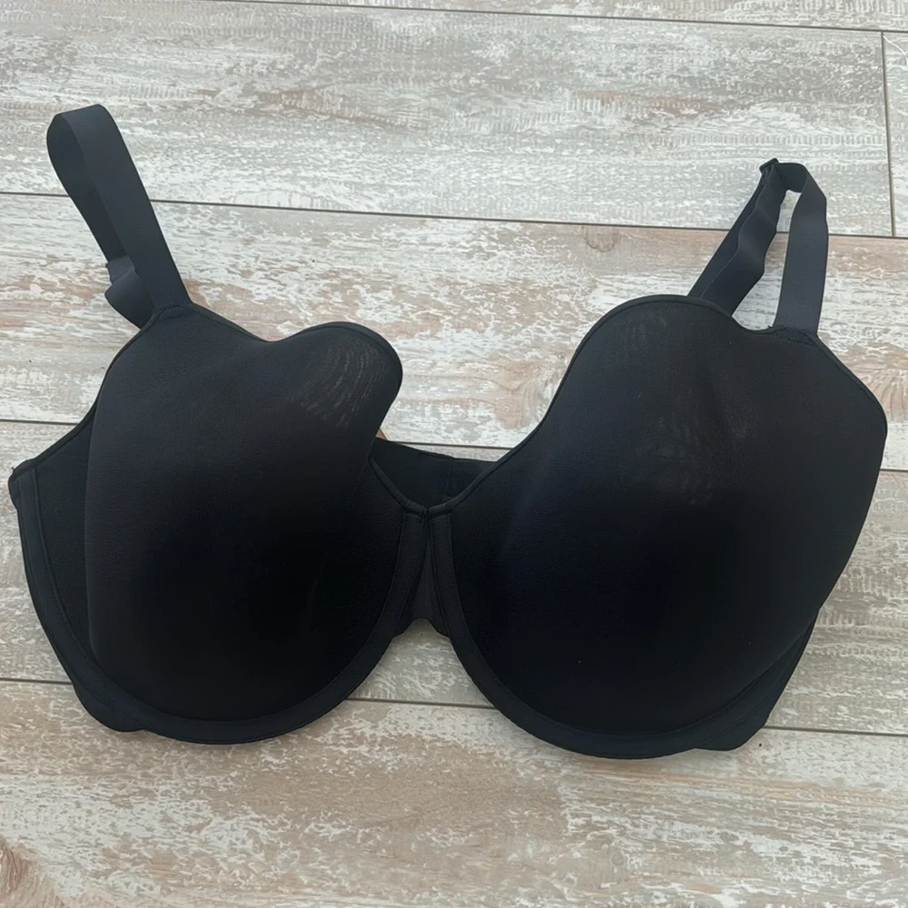 SKIMS Weightless Demi Bra ONYX (42DDD)‎ Style#:BR-DEM-1893 - Picture 4 of 6